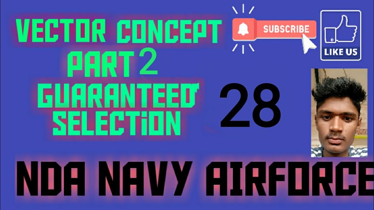 Vector PART 2 for NDA NAVY AIRFORCE सदिस