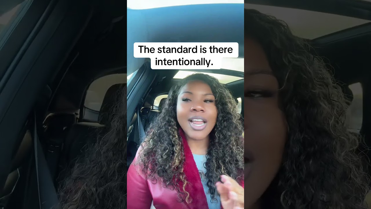 Keep your standards.