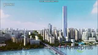 Guangzhou international commerce center video