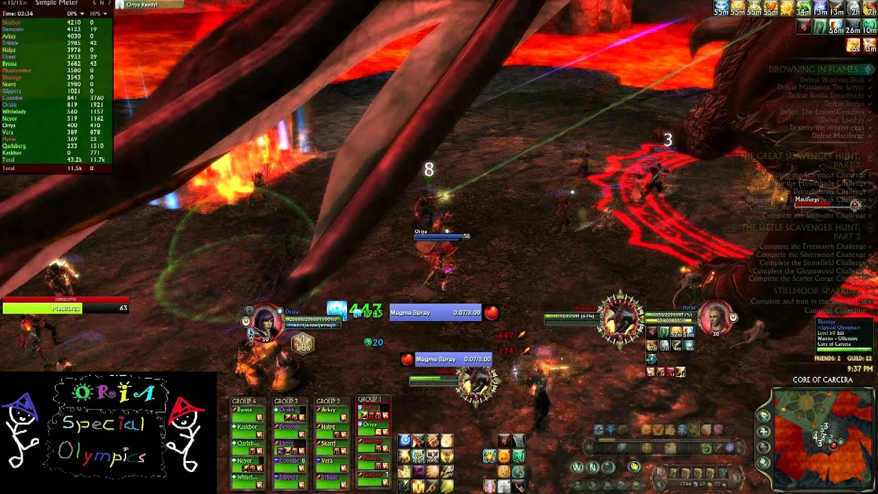 Special Olympics VS Dragon Eggs - Tank PoV - Mario Style