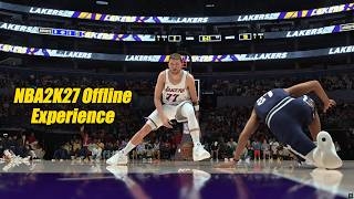 NBA2K27 Offline Experience After Hours Of Gameplay screenshot 2