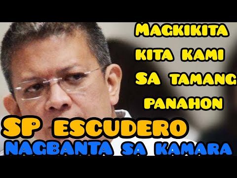 SP CHIZ ESCUDERO NAGBANTA LABAN SA PROSECUTION NG KAMARA HINGGIL SA IMPEACHMENT NI VP SARA DUTERTE