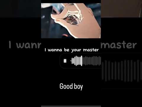I Wanna Be A Good Boy 