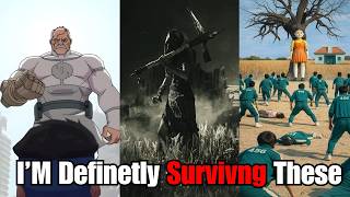 Ranking fictional worlds by my actual survival rate!