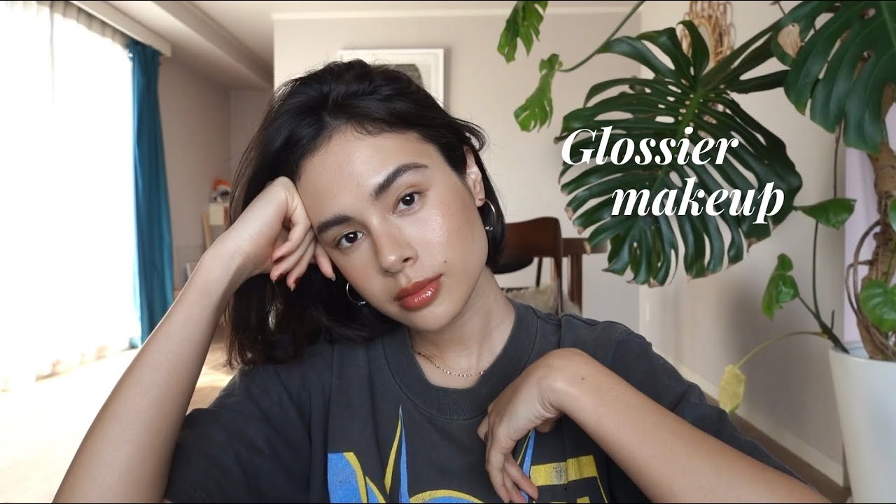 Glossierのコスメでメイク + ミニVLOG