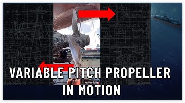 Variable Pitch Propeller in Motion