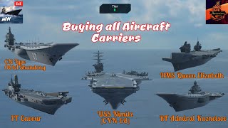 Buying all Tier 2 Aircraft Carriers || Modern Warships || OMEGA Rhinox