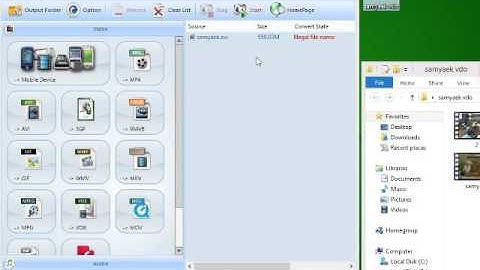 format factory illegal file name