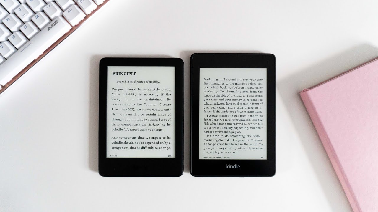 Kindle Paperwhite (2021) vs. Kindle Paperwhite (2018)