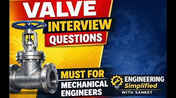 Valve Manufacturing Interview Questions | Mechanical Engineers#valve#controlvalve#basicvalve