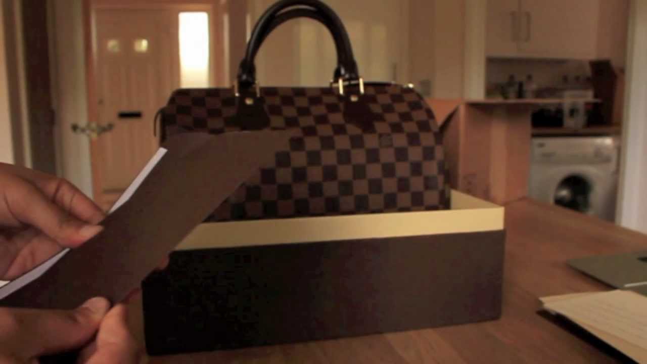 Louis Vuitton Speedy 30 Unboxing - YouTube