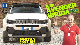 Jeep AVENGER IBRIDA e-HYBRID → PROVA come va il TERMICO PURETECH 1.2 TURBO + ELETTRICO [SUMMIT]
