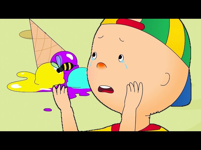 Caillou Türkçe - Caillou ve Arı | kayu cizgi filmi | çizgi filmleri çocuklar için | WildBrain class=