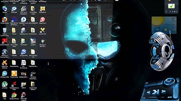 Alienware music player skin