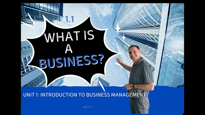 IB Business Management Unit 1.1 What is a business?