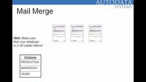 Barcode Mail Merge In Scannable Office