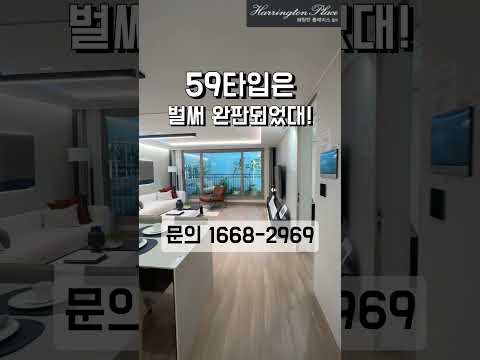 김포 효성 해링턴 플레이스 풍무 일반 분양 아파트 모델하우스 유니트 구조 #김포아파트 #경기도부동산 #아파트분양