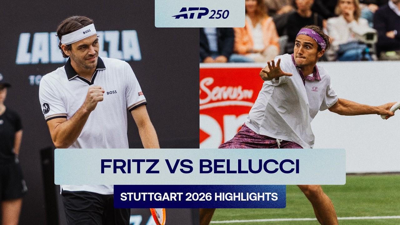 Taylor Fritz vs. Mattia Bellucci | Stuttgart 2026 Quarter-finals