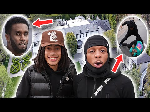 Sneaking Into Diddys Mansion W/ Famous Richard Gone Wrong *Fight Broke Out* 