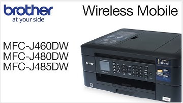 MFCJ480DW – Connect to a mobile device