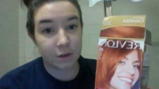 Hair Dye Demo - Dark Brown to Auburn