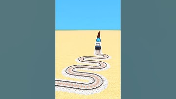 🐍SANKE TRAIN CROSSIN ZIG ZAG TRACK #beats #anime #train