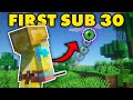 How i became a minecraft speedrunner  my journey to a sub 30