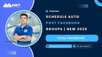 Schedule Auto Post Facebook Groups | Mkt Software Channel