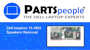 Dell Inspiron 15-3593 (P75F013) Speakers How-To Video Tutorial