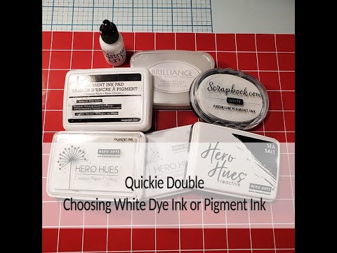 Which white pigment ink is best? 