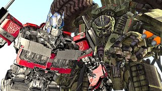 OPTIMUS PRIME VS DECEPTICON LONG HAUL!!! - Transformers Rise of the Beasts Fight Scene Animation SFM