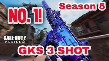 gks best gun in season 5 callofduty mobile