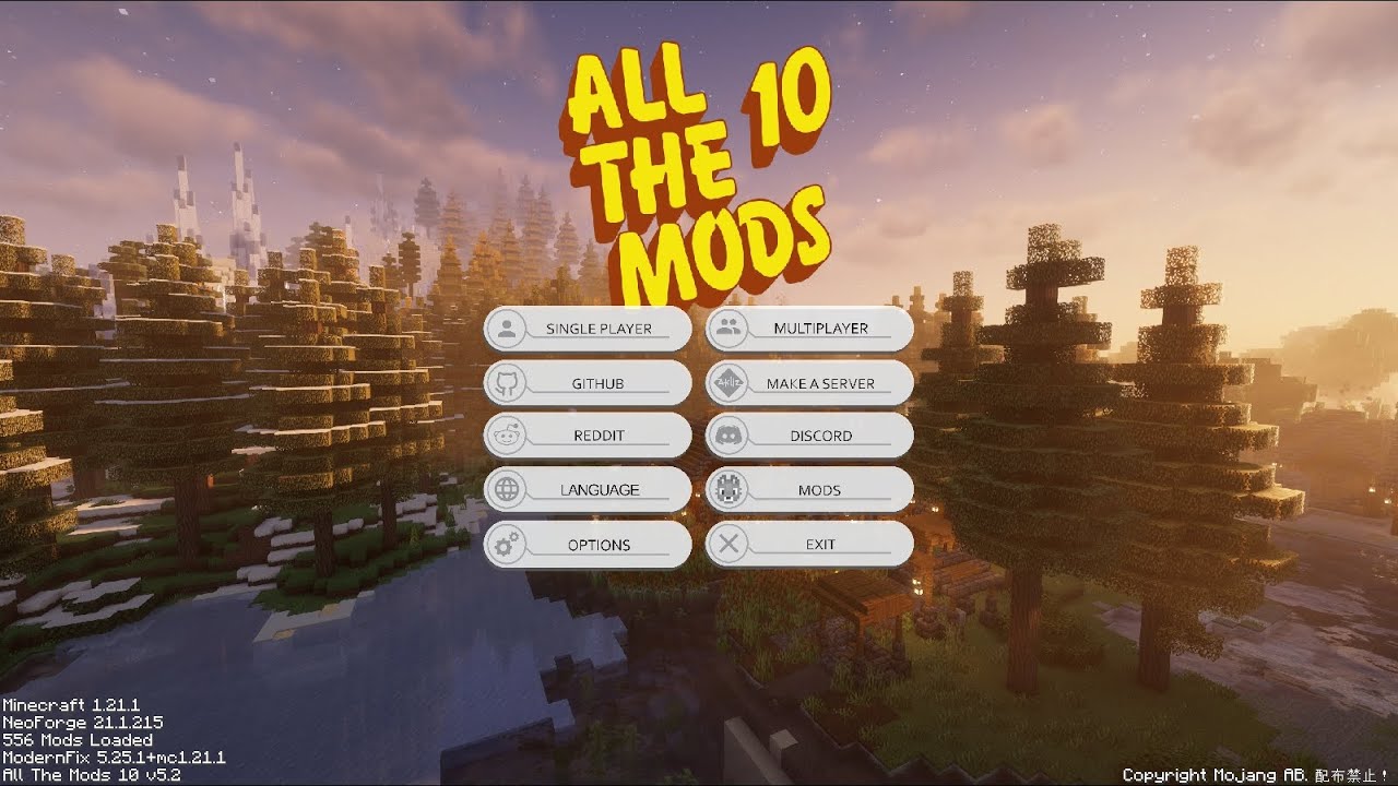 【Minecraft / ATM10】All the Mods 10 のModPack配信 #7 - YouTube