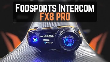 Helmet intercom review: Fodsports FX8 PRO