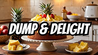 Delicious Dump and Go Pineapple Angel Food Cake Recipe