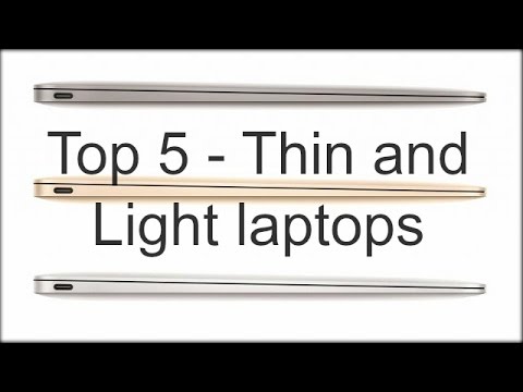 Top 5 - Thin and Light Laptops | ტოპ 5 - თხელი და მსუბუქი ნოუთბუქები