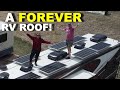 FlexArmor Roof for RV // LIFETIME GUARANTEE RV Roof! // Full Time RV