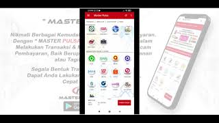 TUTORIAL INSTAL & LOGIN APLIKASI "MASTER PULSA" screenshot 2