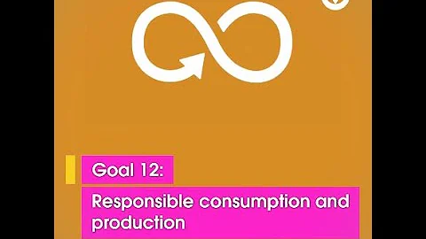Goal 12: Responsible consumption and production