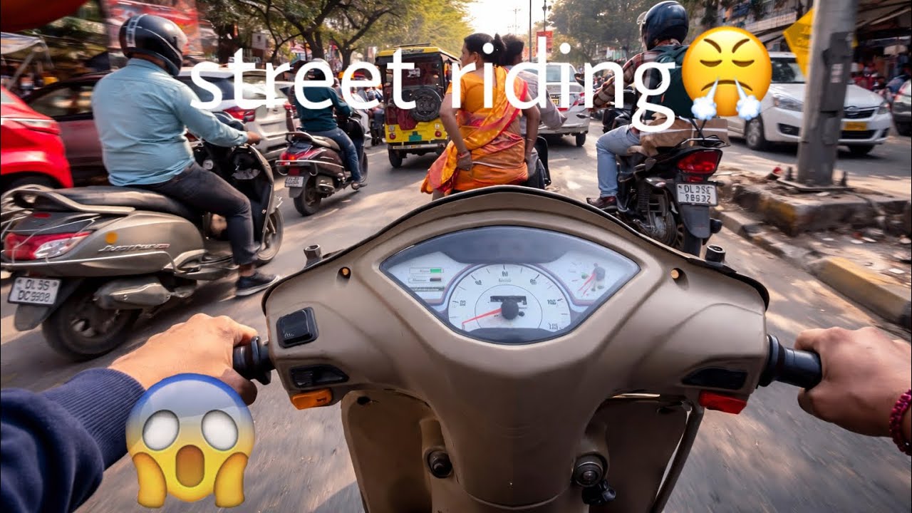 riding in public place with funny 🤣 movement 😅❤️🤣🤣@Leki_goswami 