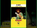 Reggae Royalty Legend: U Roy Performing Live Reggae #Music #Shorts