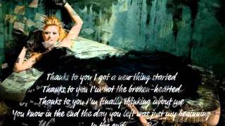Kelly Clarkson- Stronger ( Lyrics )