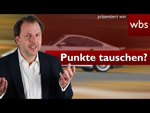 Darf ich meine Punkte in Flensburg tauschen?  | Rechtsanwalt Christian Solmecke