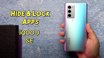 How to Hide & Lock Apps in iQOO 9 SE l iQOO 9 SE mein Apps Kaise Hide Kare?