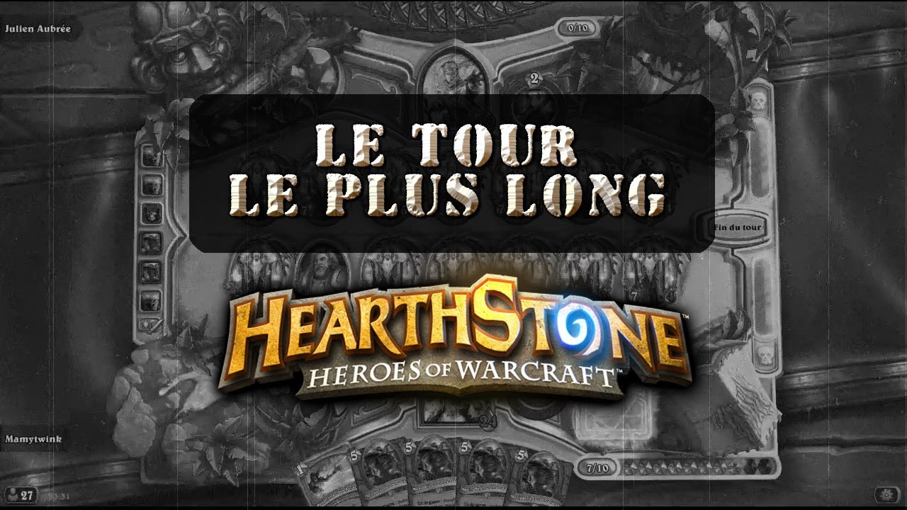 histoire du soldat Le tour le plus long de l'histoire de Hearthstone