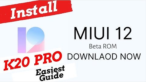 How To Install MIUI 12.5 Android 11 On K20 PRO/Mi9t PRO | Works On Other Eligible Xiaomi Devices