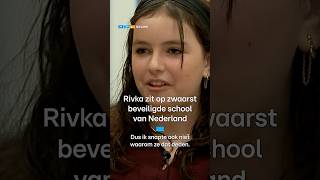 Rivka zit op zwaarst beveiligde school van Nederland | RTL Nieuws