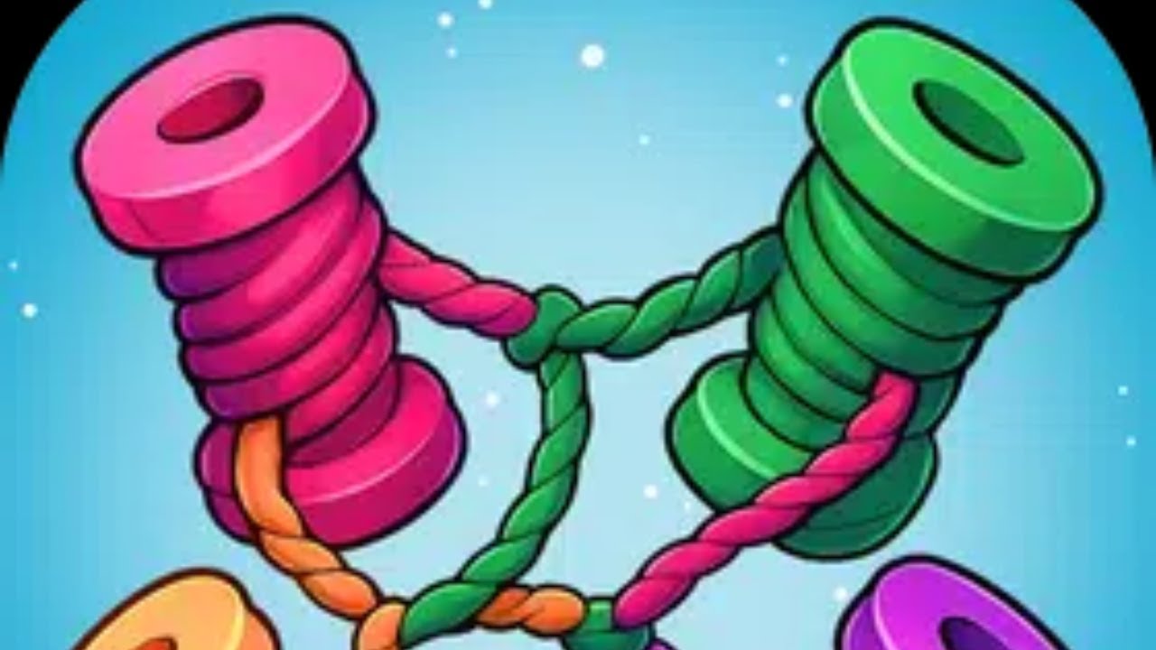 Two Ropes Game Spools And Ropes Game Android Gameplay - YouTube