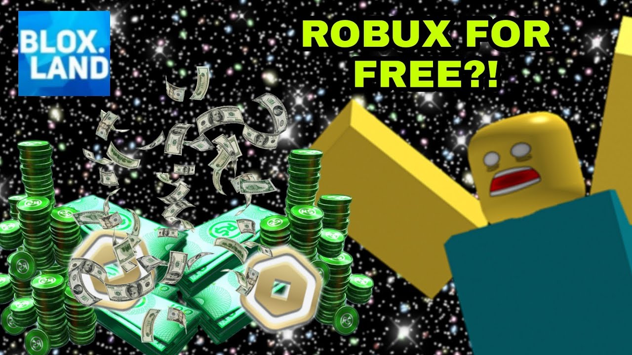 How to EARN and GET ROBUX for FREE?! Blox.land YouTube
