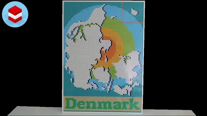 LEGO ART World Map 11695 Piece Building Set (31203)